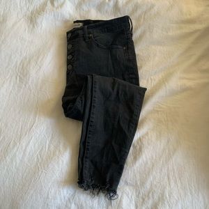 Madewell Button Front Jeans